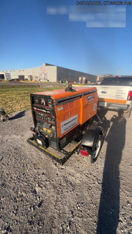 2021 Lincoln Electric Vantage 322 Vantage 322 Ready Pak 3 w/ Decals, ORANGE (includes trailer, cable rack, fender light kit) NO Telematics