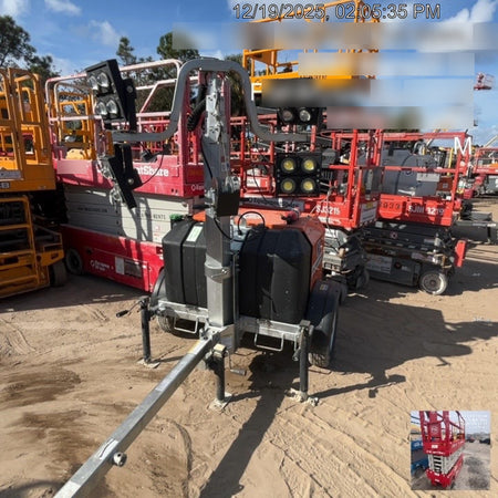 2023 Wanco WLTT-4MM4K Diesel, Deep Sea Controller, Shore Power Plug, Auto Start, (4) 350W LED Floodlights, 4kW Generator, 60 Gal Fuel Tank, 2" Ball, T3