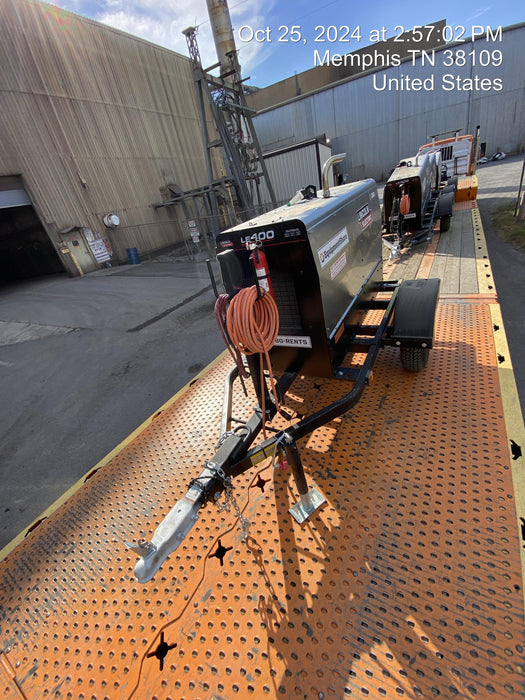 2024 Lincoln Electric LE400 Kubota V1505, Trlr, Cable Rack, Light Kit, ES Decals, T3