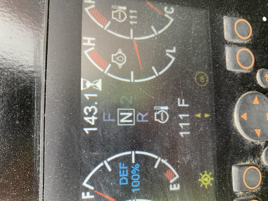 2020 Manitou MTA10055 Cab/Heat/Air, LED Work Lights, Solid Tires, Lift Hook, Beacon, Auxiliary Hydraulics w/66" Carriage and 60" Forks