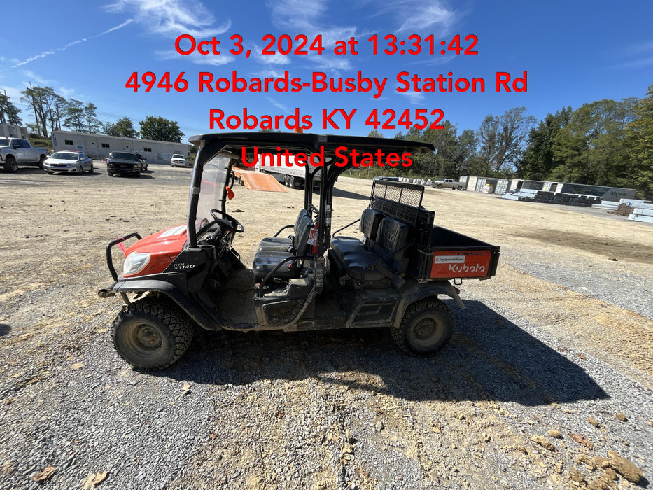 2022 KUBOTA RTV-X1140W-H (Canopy)