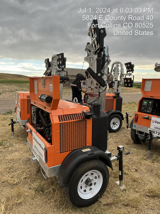 2024 Wanco WLTT-4MM4K Diesel, Deep Sea Controller, Shore Power Plug, Auto Start, (4) 350W LED Floodlights, 4kW Generator, 60 Gal Fuel Tank, 2" Ball, T3