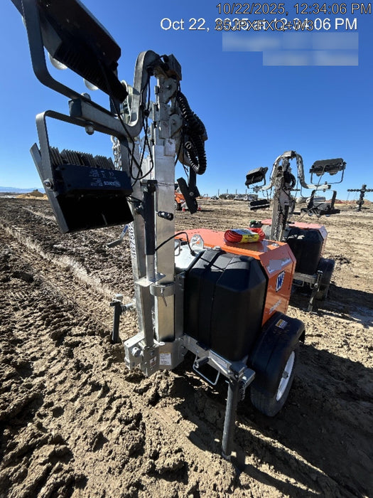 2024 Wanco WLTT-4MM4K Diesel, Deep Sea Controller, Shore Power Plug, Auto Start, (4) 350W LED Floodlights, 4kW Generator, 60 Gal Fuel Tank, 2" Ball, T3