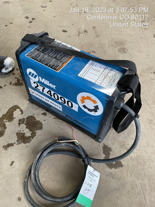 2022 MILLER ELECTRIC Maxstar 210 STR