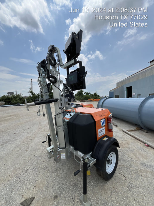 2024 Wanco WLTT-4MM4K Diesel, Deep Sea Controller, Shore Power Plug, Auto Start, (4) 350W LED Floodlights, 4kW Generator, 60 Gal Fuel Tank, 2" Ball, T3