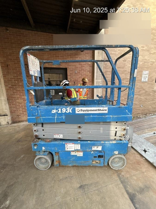 2019 Genie GS-1930 Fixed Rails with Chain Entry