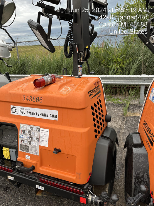 2023 Generac MLT2 Diesel, Flex Switch 120V Input, Powerzone Controller, (4) 320W LED Lights, 4kW Generator, 39.9 Gal Fuel Tank, 2" Ball, T3