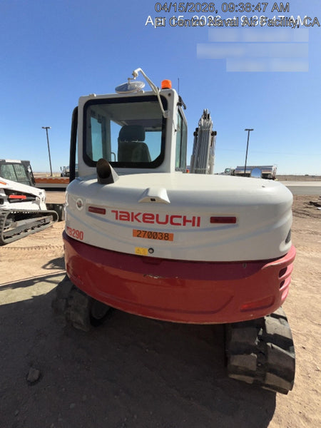 2022 TAKEUCHI TB290-CR
