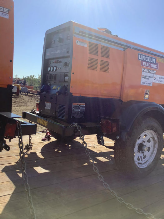 2021 Lincoln Electric Vantage 322 Vantage 322 Ready Pak 3 w/ Decals, ORANGE (includes trailer, cable rack, fender light kit) NO Telematics