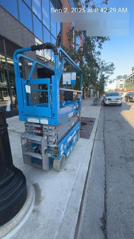 2020 Genie GS-1930 Solid Non Marking Tires, Beacon, Folding rails with half height swing gate