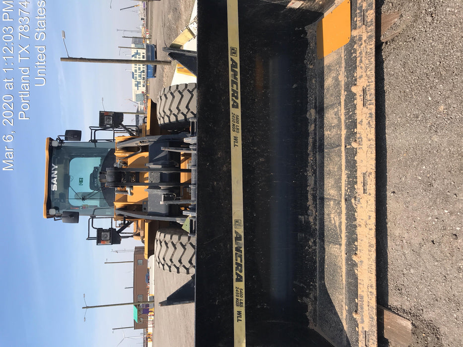 2019 Sany SW405K Standard, JRB Hydraulic QC, 4yrd Bucket, Standard Carriage, 72" Tines - SW405-00A