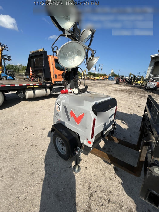 2018 Wacker Neuson LTV6L-MH LTV6L Mobile Light Tower w/Fuel Level Sensor Installed