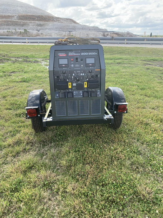 2021 Lincoln Electric Dual Maverick 200/200X Ready Pak 3, Includes Trailer, Cable Rack, Fender Light Kit