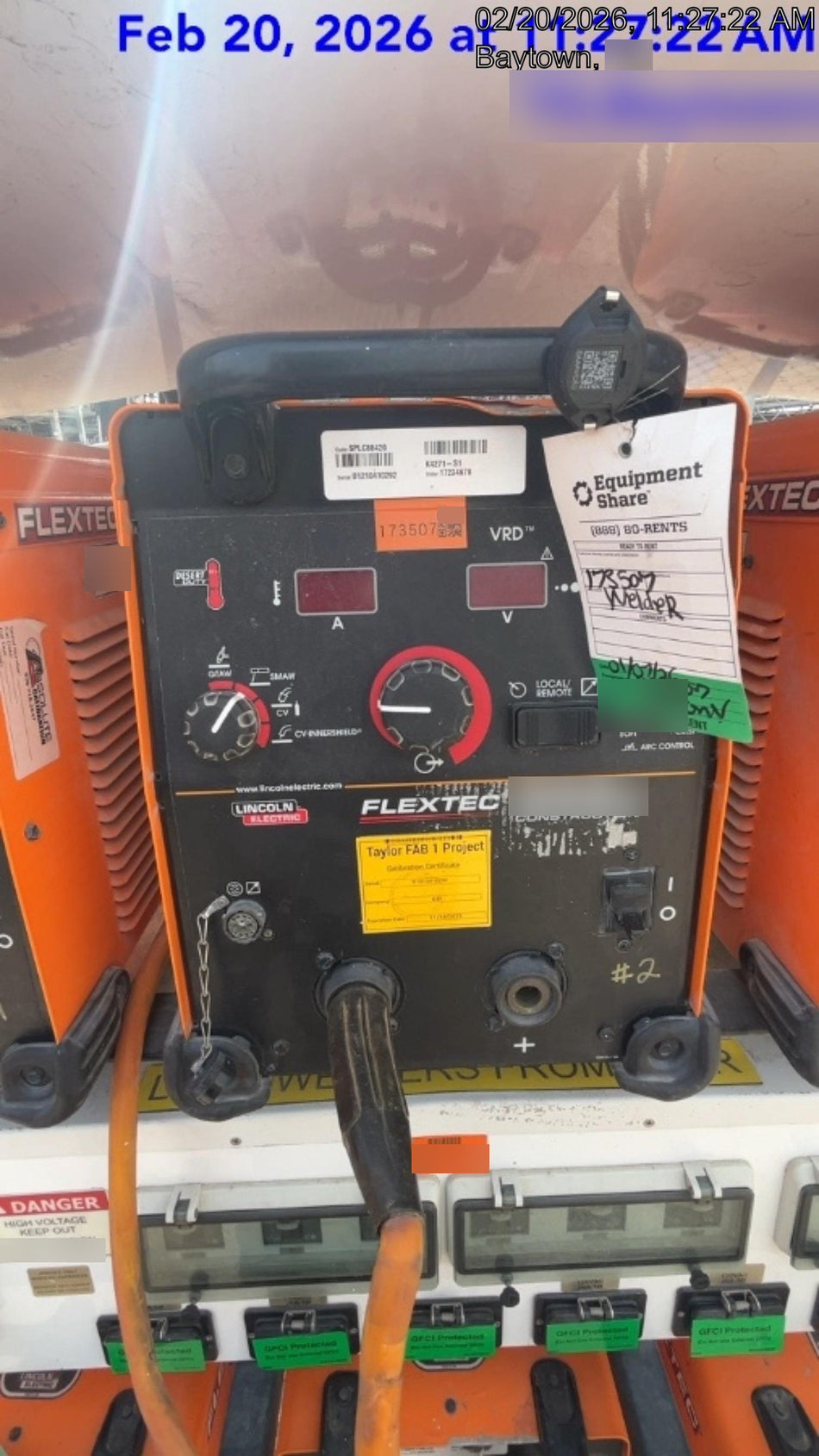 2021 LINCOLN ELECTRIC FLEXTEC 350X