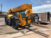 2019 JCB 510-56 74 HP w/CAB/HVAC, Beacon, Worklights, Aux Hydraulics, Solid Tires w/72" Carriage/60" Forks