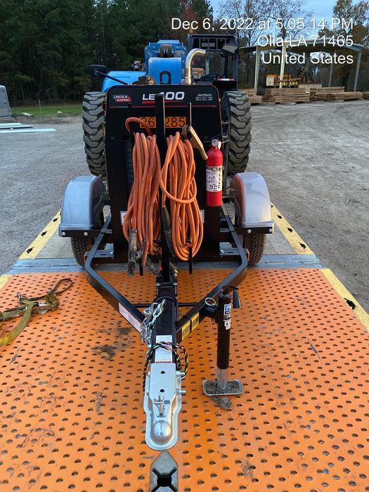 2022 Lincoln Electric LE400 Kubota V1505, Trlr, Cable Rack, Light Kit, ES Decals, T3