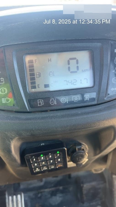 2021 Kubota RTV-X1140W-H Plastic Canopy, Windshield Acrylic Clear, LED Strobe Light, Wire Harness Kit, Back up Alarm