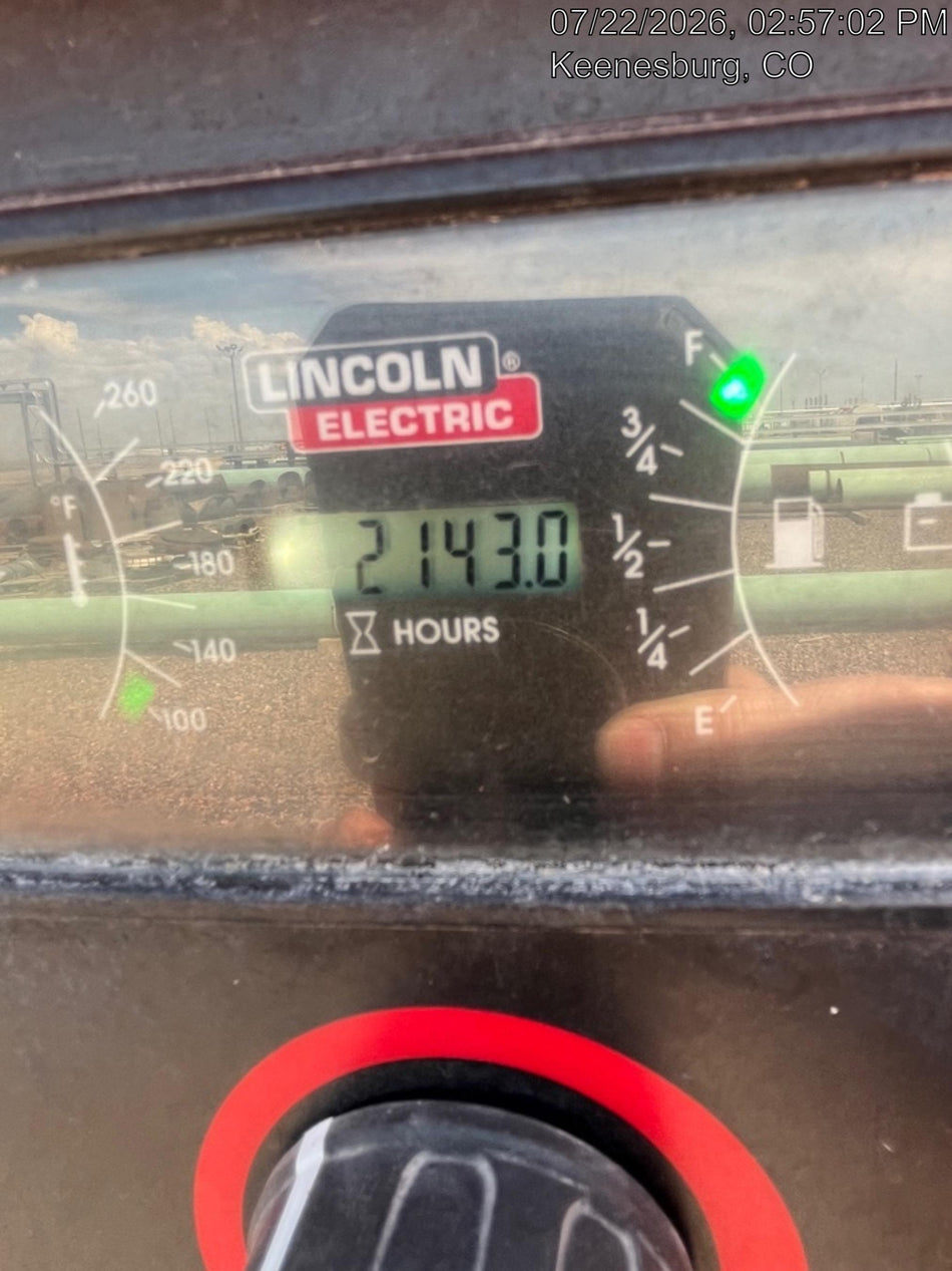 2022 Lincoln Electric Vantage 549X Crosslink Technology, Trailer Mounted, ES Decals, T3