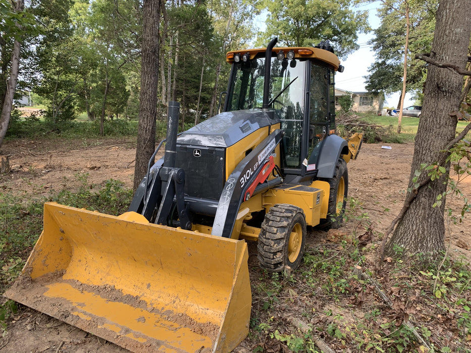 2020 John Deere 310LEP Cab/Heat/Air, 4WD, Standard Stick, Pilot Controls, 2 Way Hydraulics, TAG Manual QC