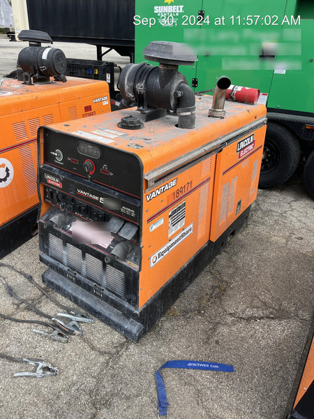2021 Lincoln Electric Vantage 549X Ready Pak 3, ORANGE (includes trailer, cable rack, fender light kit)