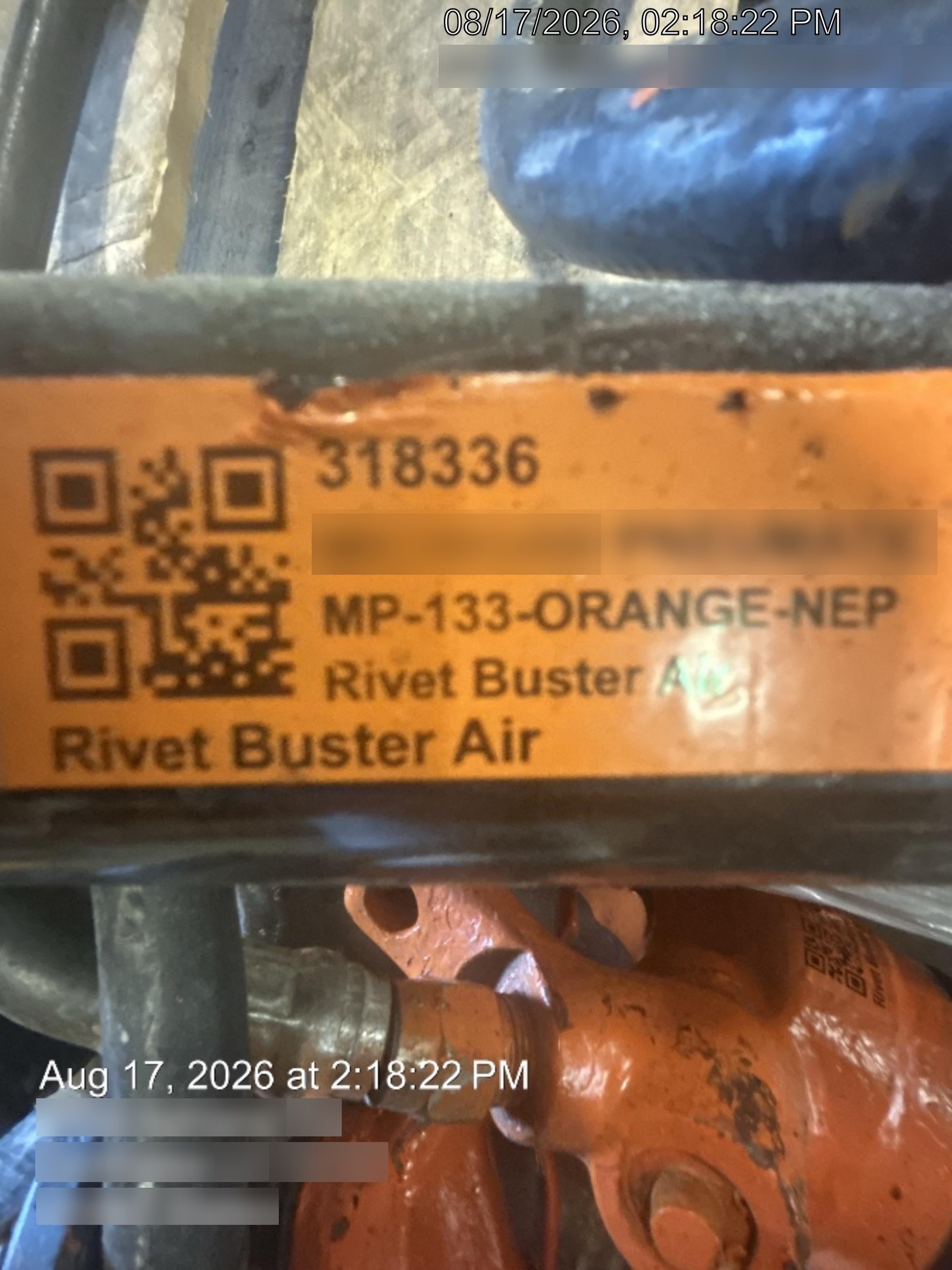 2023 MICHIGAN PNEUMATIC MP-133-ORANGE-NEP