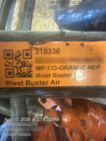2023 MICHIGAN PNEUMATIC MP-133-ORANGE-NEP
