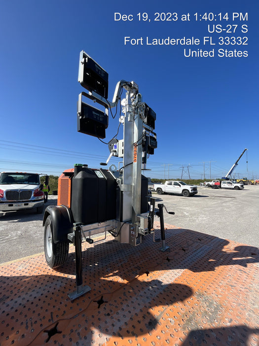 2023 Wanco WLTT-4MM4K Diesel, Deep Sea Controller, Shore Power Plug, Auto Start, (4) 350W LED Floodlights, 4kW Generator, 60 Gal Fuel Tank, 2" Ball, T3