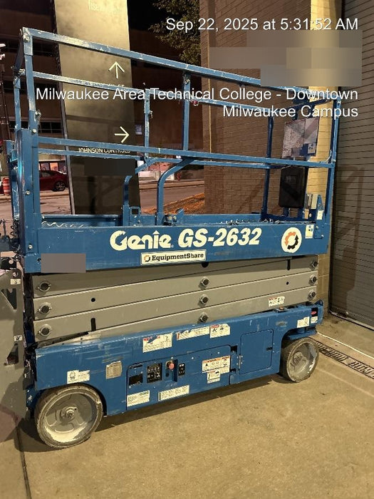 2018 Genie GS-2632 GS-2632 w/Fixed Rail, Chain Entry