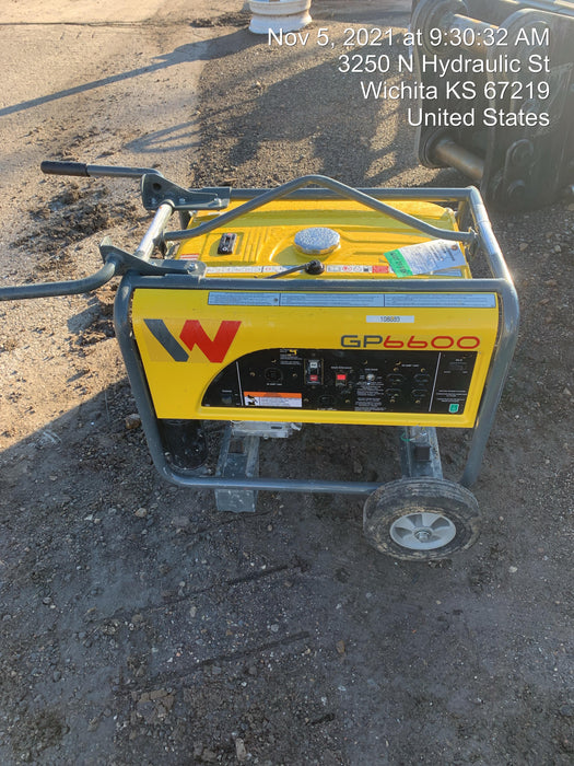 2020 WACKER NEUSON GP6600A