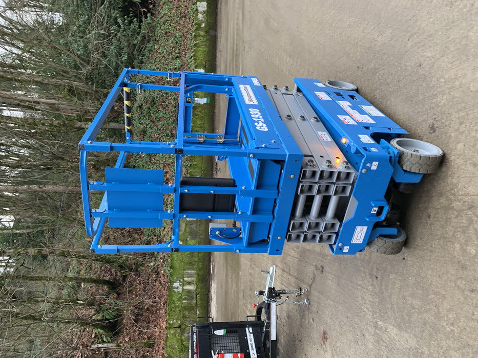 2020 Genie GS-1930 Solid Non Marking Tires, Beacon, Folding rails with half height swing gate, Telematics