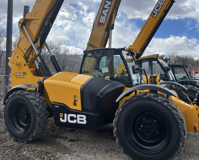 2024 JCB 512-56 74Hp Dsl, Cab/Heat/Air, FF Tires, LED WL, Bcn, L Hook, T3 + Access Control