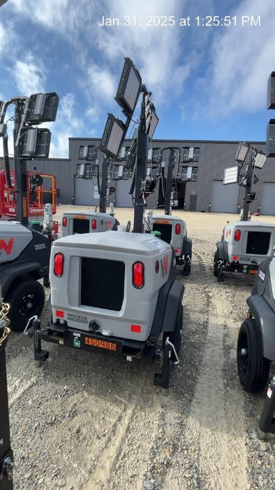 2024 Wacker Neuson LTT4 Diesel, Kohler KDW702, Deep Sea Controller, Auto Start, LED 320W, Bypass Outlet, T3