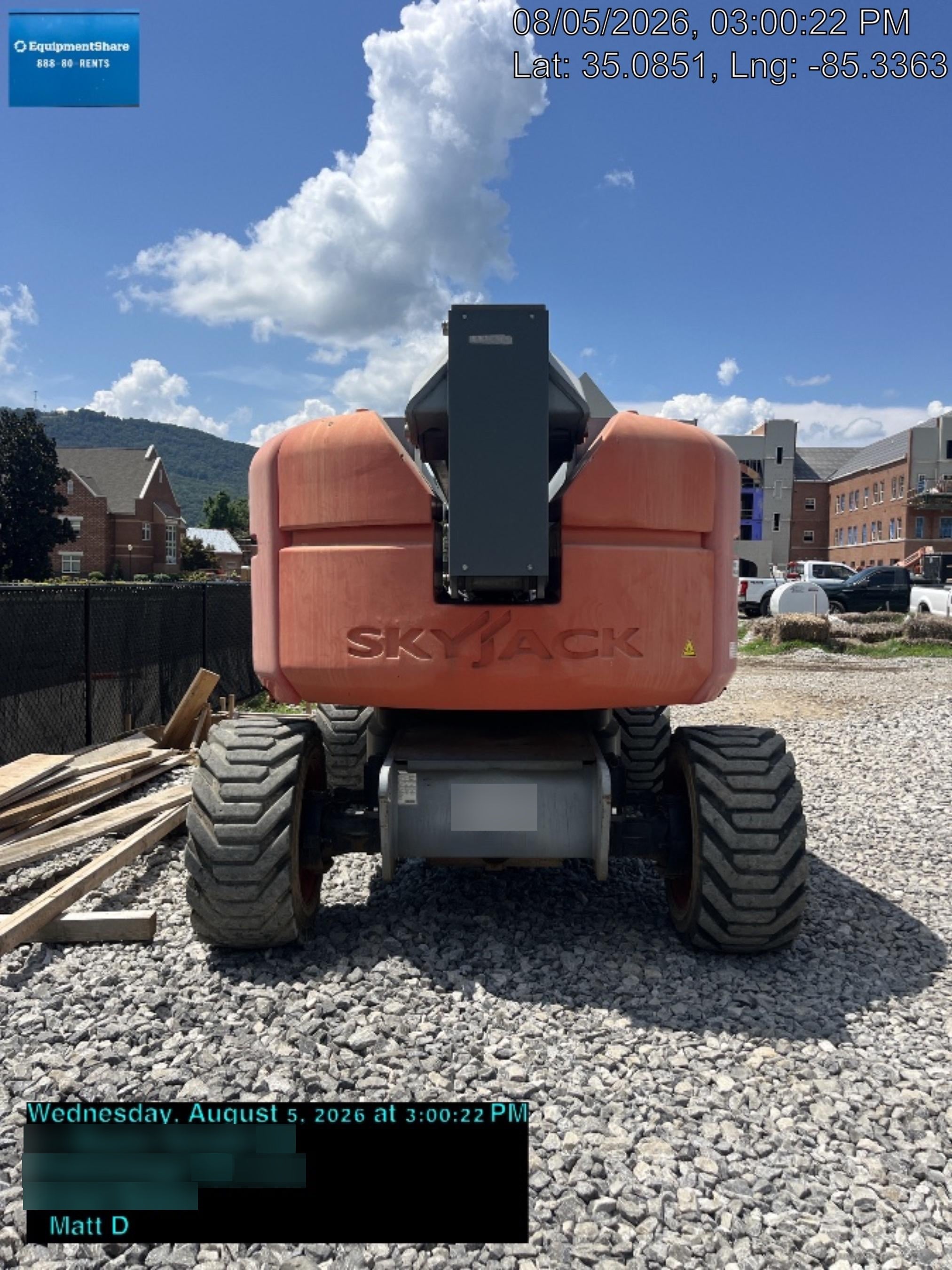 2019 SKYJACK SJ85 AJ