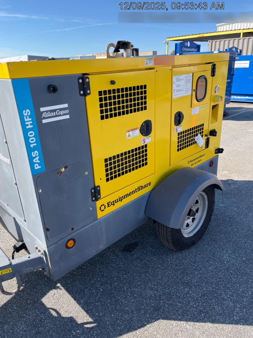 2021 ATLAS COPCO PAS 100 HF CS Enclosed