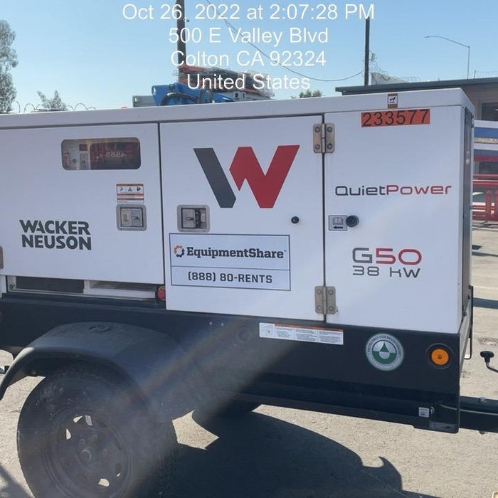 2022 WACKER NEUSON G50