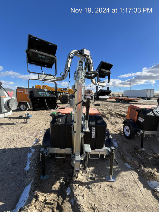 2024 Wanco WLTT-4MM4K Diesel, Deep Sea Controller, Shore Power Plug, Auto Start, (4) 350W LED Floodlights, 4kW Generator, 60 Gal Fuel Tank, 2" Ball, T3