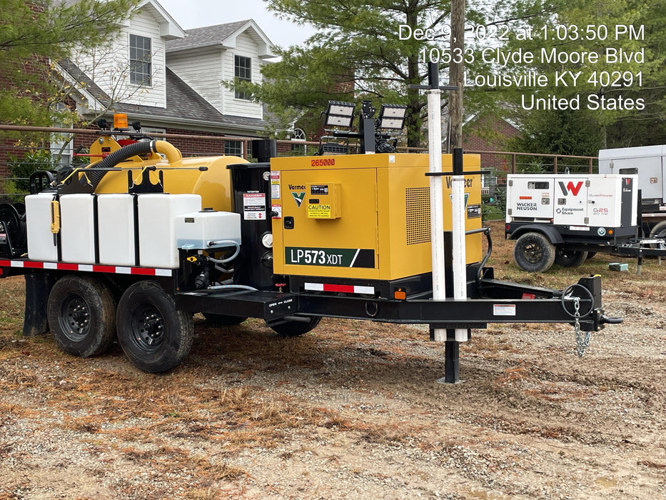 2022 Vac-Tron LP573XDT T4 Koehler Diesel Engine, 500 Gallon Debris Tank, x2 100 Gallon Water Tanks