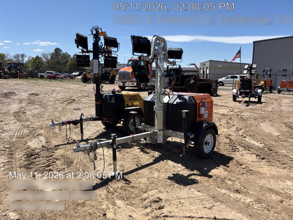2024 Wanco WLTT-4MM4K Diesel, Deep Sea Controller, Shore Power Plug, Auto Start, (4) 350W LED Floodlights, 4kW Generator, 60 Gal Fuel Tank, 2" Ball, T3