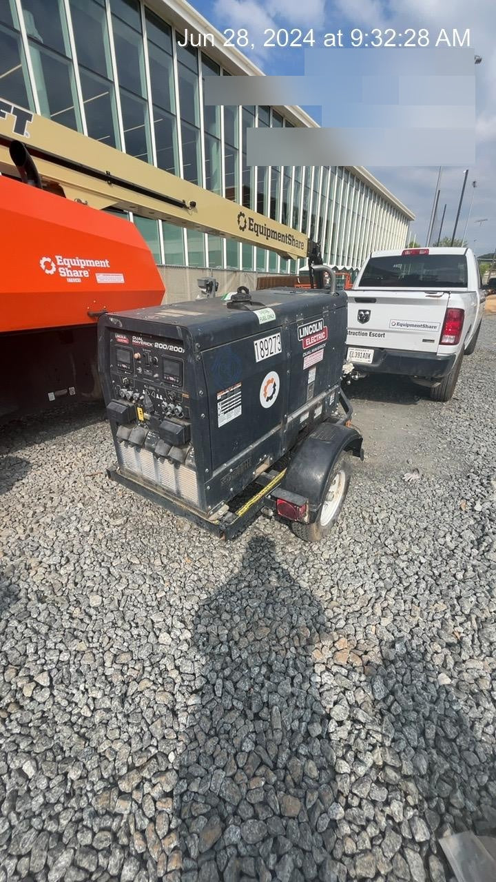 2021 Lincoln Electric Dual Maverick 200/200X Ready Pak 3, Includes Trailer, Cable Rack, Fender Light Kit