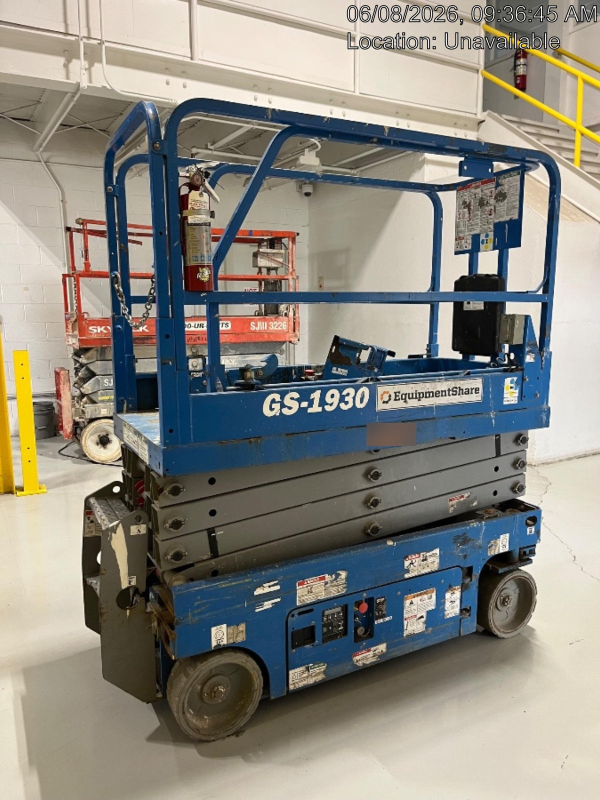 2019 Genie GS-1930 Fixed Rails with Chain Entry