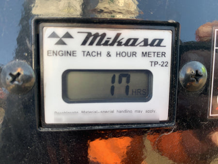 2023 Multiquip MV308GH Honda GX270, 18" Plate, Tachometer