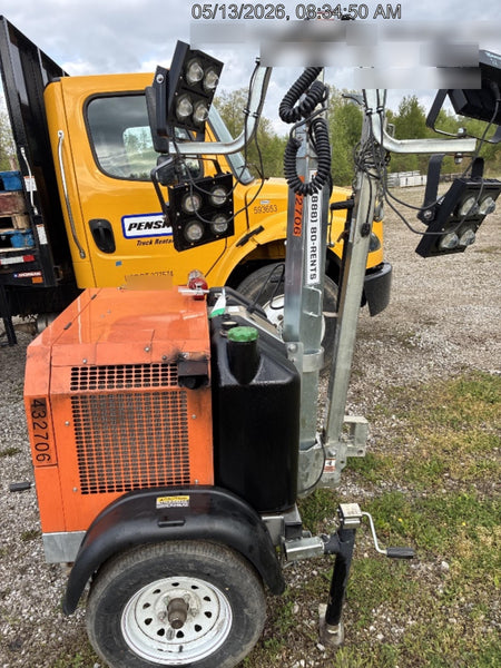 2024 Wanco WLTT-4MM4K Diesel, Deep Sea Controller, Shore Power Plug, Auto Start, (4) 350W LED Floodlights, 4kW Generator, 60 Gal Fuel Tank, 2" Ball, T3
