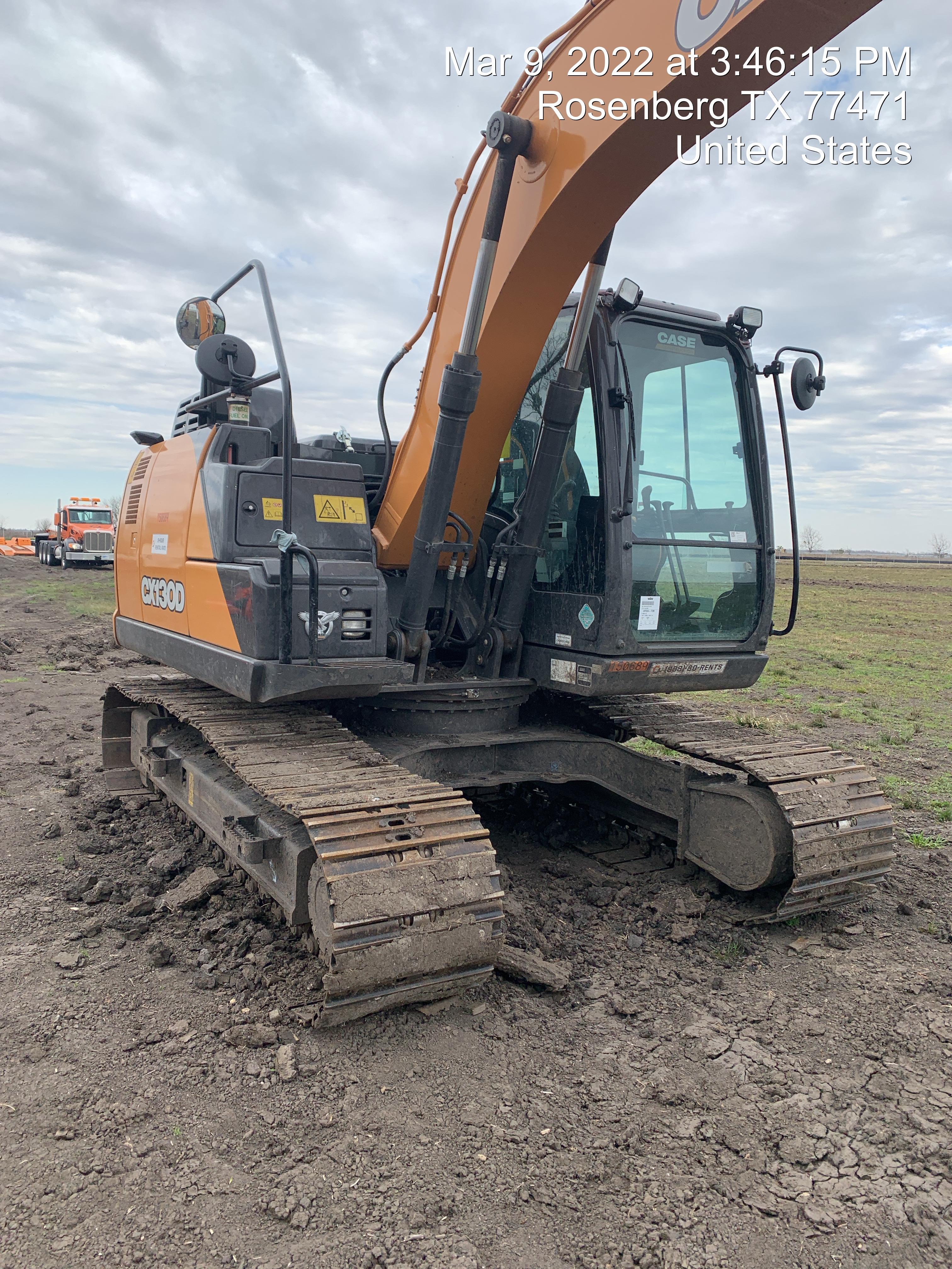 2021 CASE CX130D