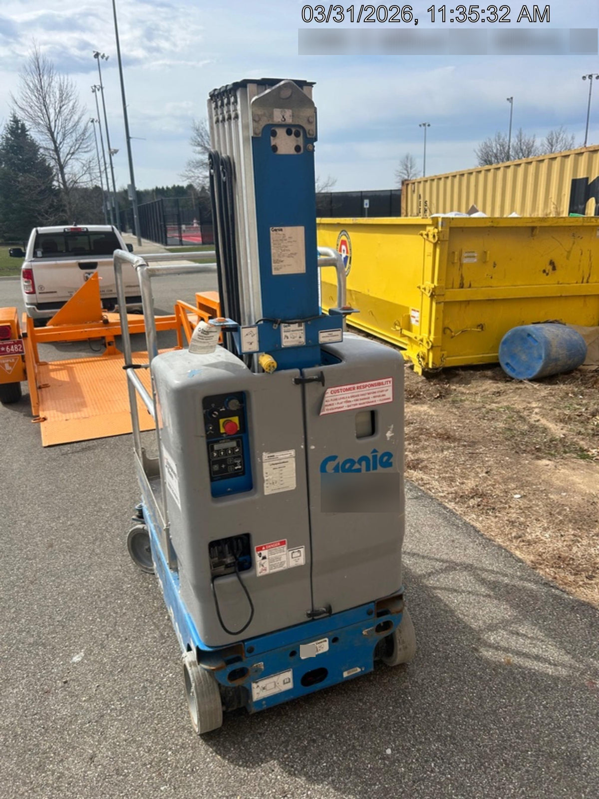 2019 GENIE GR-20