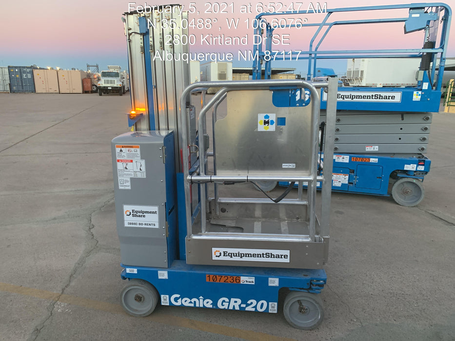 2020 GENIE GR-20