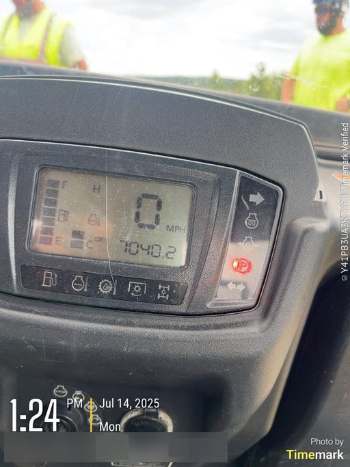 2021 Kubota RTV-X1140W-H Plastic Canopy, Windshield Acrylic Clear, LED Strobe Light, Wire Harness Kit, Back up Alarm