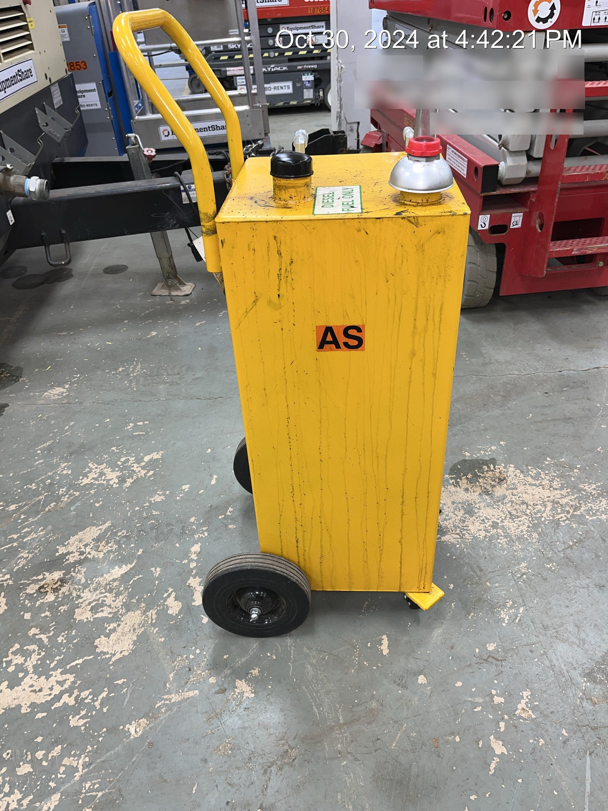 2024 VEVOR Fuel Caddy, 35 gallon, Diesel