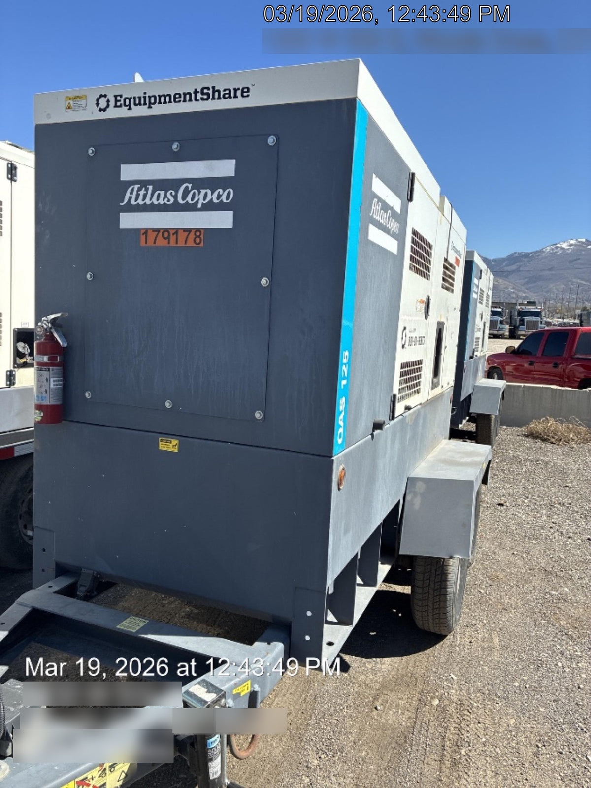 2021 ATLAS COPCO QAS 125