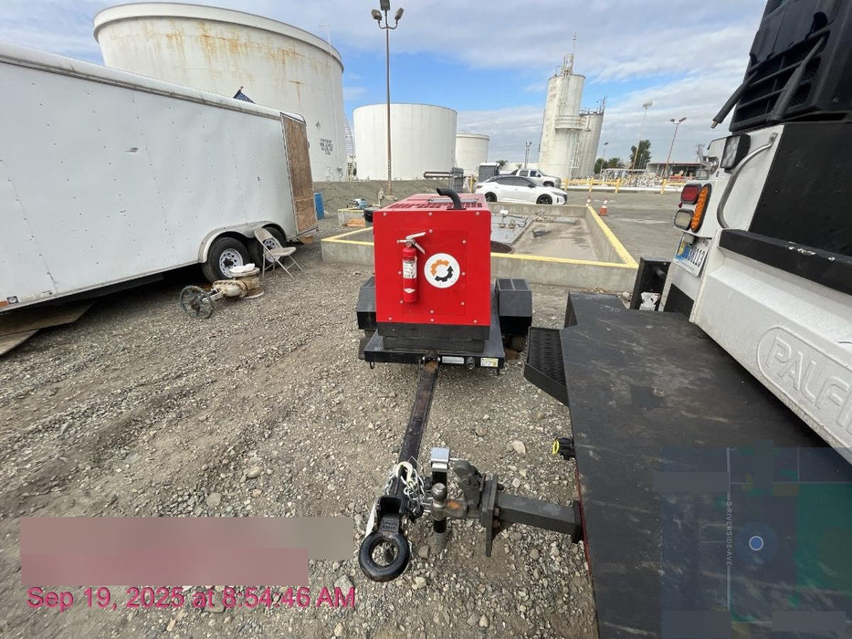 2022 Shindaiwa DGW400MDL Kubota D902 Engine, 23 HP, Dual Op Welder, Wire, Arc, Droop Stick, Tig, and CC Stick Functionality, Simulphase, 3 Phase and 1 Phase Gen Output, Single Axle NB Trlr, Slr Trckl Chrg 12V 12W, Fire Ext