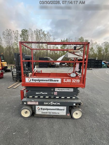 2019 Skyjack SJIII-3219 Standard Options, Trojan Batteries